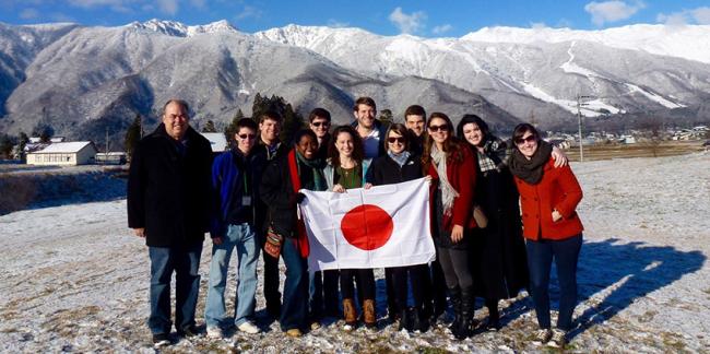 Patterson Students in Japan