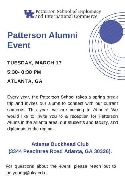 ATL Event Flyer